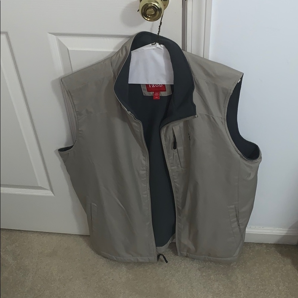 Fleeced line vest